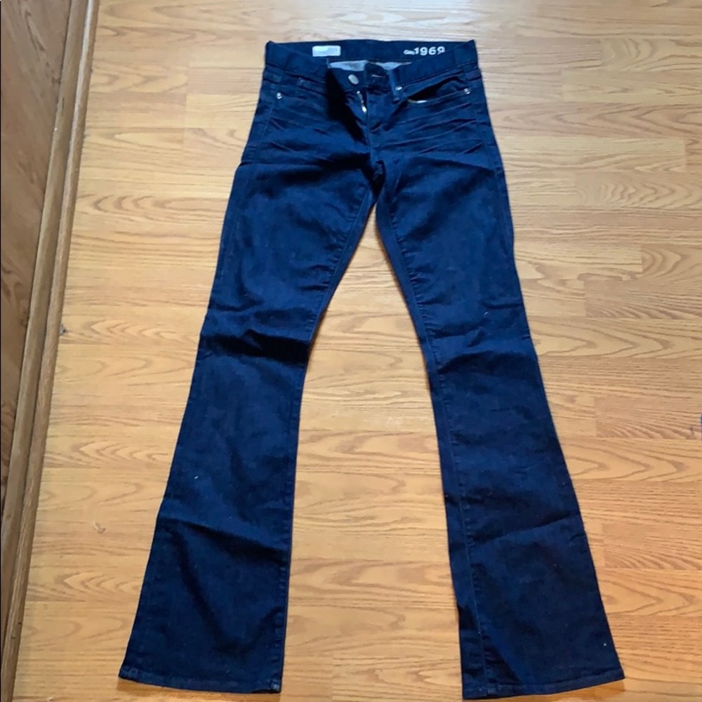 Gap 1969 perfect boot dark wash 26/2